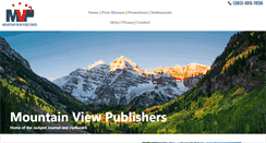 Desktop Screenshot of mountainviewpublishers.com